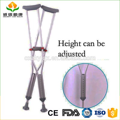 Health care products the height of the handle can be adjusted Grip width is the 10cm disabled crutches