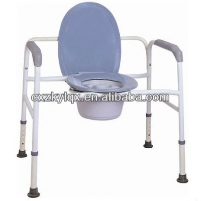 Steel extra-wide commode chair/commode toilet chair MT542