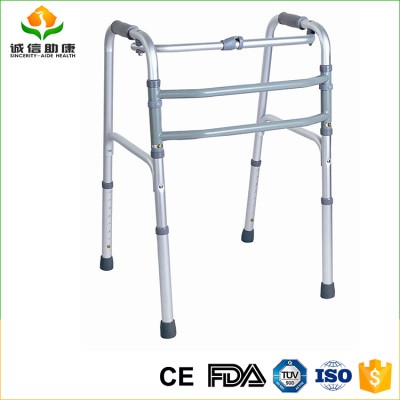 Rehabilitation therapy supplies medical equipment product to walker health with height adjustment