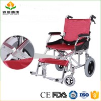 Lightweight foldable aluminum legrest transport medicare wheelchair for children