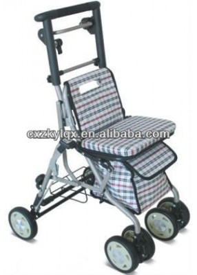 Aluminum folding rollator/shopping cart /walker/GWC9004C